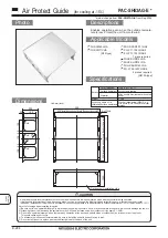 Mitsubishi Electric PAC-SH63AF-E Quick Start Manual предпросмотр