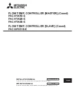 Mitsubishi Electric PAC-SIF051B-E Installation And Operation Manual preview