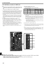 Предварительный просмотр 24 страницы Mitsubishi Electric PAC-SIF051B-E Installation Manual