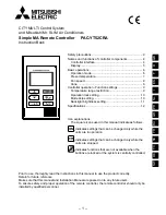 Предварительный просмотр 1 страницы Mitsubishi Electric PAC-YT52CRA Instruction Manual