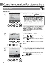 Предварительный просмотр 32 страницы Mitsubishi Electric PAR-30MAAU Instruction Book