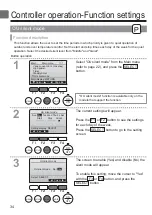 Предварительный просмотр 34 страницы Mitsubishi Electric PAR-30MAAU Instruction Book