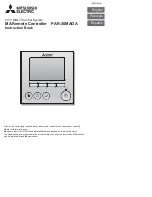 Preview for 1 page of Mitsubishi Electric PAR-30MAOA Instruction Book