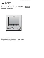 Предварительный просмотр 133 страницы Mitsubishi Electric PAR-30MAOA Instruction Book