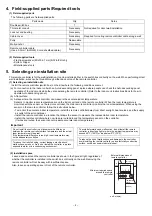 Предварительный просмотр 4 страницы Mitsubishi Electric PAR-31MAA Installation Manual