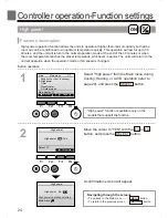 Preview for 24 page of Mitsubishi Electric PAR-31MAA Instruction Book