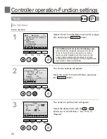 Preview for 26 page of Mitsubishi Electric PAR-31MAA Instruction Book