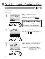 Preview for 28 page of Mitsubishi Electric PAR-31MAA Instruction Book