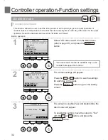 Preview for 32 page of Mitsubishi Electric PAR-31MAA Instruction Book