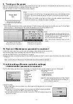 Preview for 11 page of Mitsubishi Electric PAR-32MAA Installation Manual