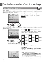 Preview for 22 page of Mitsubishi Electric PAR-32MAA Instruction Book