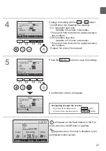 Preview for 27 page of Mitsubishi Electric PAR-32MAA Instruction Book