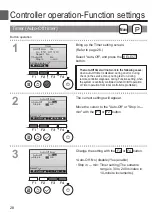 Preview for 28 page of Mitsubishi Electric PAR-32MAA Instruction Book