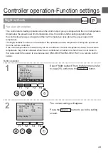 Предварительный просмотр 43 страницы Mitsubishi Electric PAR-32MAAG Instruction Book