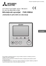 Preview for 109 page of Mitsubishi Electric PAR-33MAA Simple Operation Manual