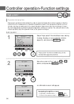 Preview for 24 page of Mitsubishi Electric PAR-33MAAG Instruction Book