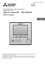 Preview for 321 page of Mitsubishi Electric PAR-33MAAG Instruction Book