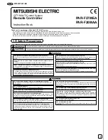 Mitsubishi Electric PAR-F27MEA Instruction Book preview