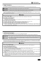 Предварительный просмотр 5 страницы Mitsubishi Electric PAR-FL32MA Instruction Manual