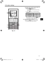 Предварительный просмотр 29 страницы Mitsubishi Electric PAR-SL101A-E Series Operation Manual & Installation Manual