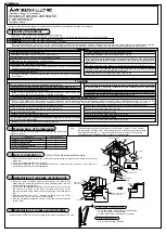 Предварительный просмотр 1 страницы Mitsubishi Electric PAR-SW96U-E Installation Manual