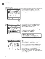 Preview for 40 page of Mitsubishi Electric PAR-U01MEDU Smart ME Instruction Book