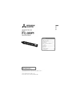 Предварительный просмотр 1 страницы Mitsubishi Electric PC-380P1 User Manual