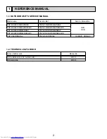 Предварительный просмотр 2 страницы Mitsubishi Electric PCA-A24KA Service Manual