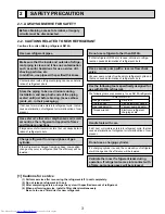 Предварительный просмотр 3 страницы Mitsubishi Electric PCA-A24KA Service Manual