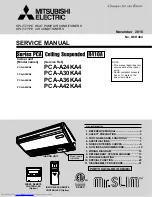 Mitsubishi Electric PCA-A24KA4 Service Manual предпросмотр