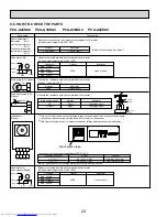 Предварительный просмотр 24 страницы Mitsubishi Electric PCA-A24KA4 Service Manual