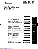 Mitsubishi Electric PCA-RP KA Installation Manual предпросмотр