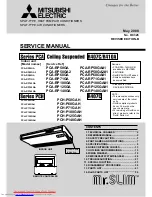 Mitsubishi Electric PCA-RP100GA Service Manual предпросмотр