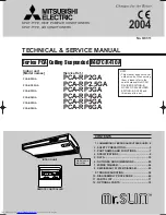 Preview for 1 page of Mitsubishi Electric PCA-RP2.5GA Technical & Service Manual