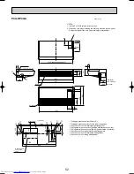 Предварительный просмотр 52 страницы Mitsubishi Electric PCA-RP2.5GA Technical & Service Manual