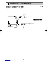 Предварительный просмотр 55 страницы Mitsubishi Electric PCA-RP2.5GA Technical & Service Manual