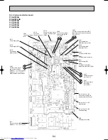 Предварительный просмотр 64 страницы Mitsubishi Electric PCA-RP2.5GA Technical & Service Manual