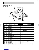 Предварительный просмотр 72 страницы Mitsubishi Electric PCA-RP2.5GA Technical & Service Manual