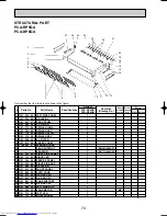 Предварительный просмотр 74 страницы Mitsubishi Electric PCA-RP2.5GA Technical & Service Manual