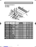 Предварительный просмотр 77 страницы Mitsubishi Electric PCA-RP2.5GA Technical & Service Manual