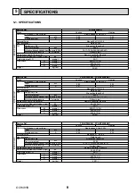 Предварительный просмотр 9 страницы Mitsubishi Electric PCA Series Service Manual