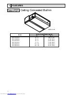 Предварительный просмотр 4 страницы Mitsubishi Electric PDFY-10NMU-A Technical & Service Manual