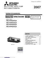 Mitsubishi Electric PEA-RP200GA Service Manual preview