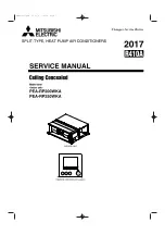 Preview for 1 page of Mitsubishi Electric PEA-RP200WKA Service Manual