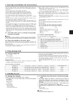 Предварительный просмотр 9 страницы Mitsubishi Electric PEAD-42AA5 Installation Manual