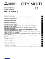 Предварительный просмотр 1 страницы Mitsubishi Electric PEFY-P-VMH-E Installation Manual