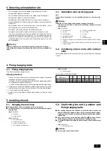 Предварительный просмотр 7 страницы Mitsubishi Electric PEFY-P-VMHS-E Installation Manual