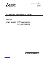 Mitsubishi Electric PEH-P400MYA Technical & Service Manual предпросмотр