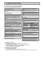 Preview for 3 page of Mitsubishi Electric PEH-RP200MYA Technical & Service Manual