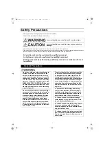 Предварительный просмотр 2 страницы Mitsubishi Electric PFD-P250VM-E Service Handbook